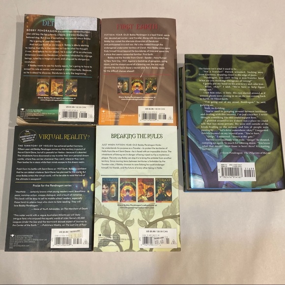 🎉2/30 Set of 5 Pendragon Series YA Novels D.J. MacHale Fantasy Fiction Books - Picture 3 of 9